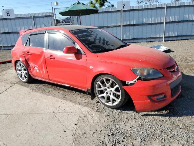 JM1BK34M271668601 - 2007 MAZDA SPEED 3 RED photo 4