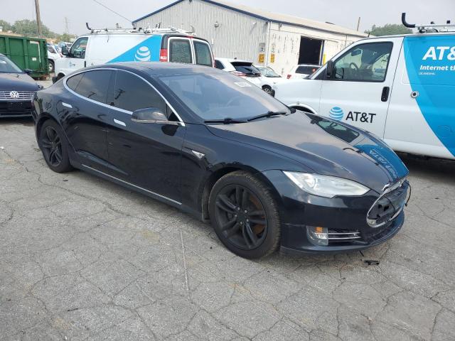 5YJSA1E2XGF120714 - 2016 TESLA MODEL S 黑色 照片 4