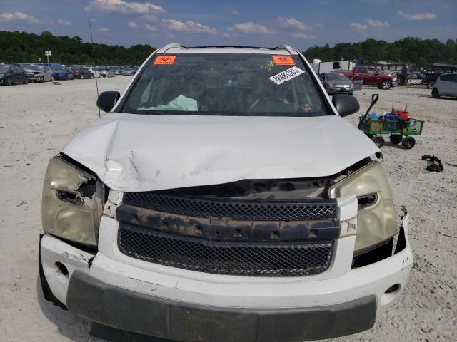 2CNDL73F956056448 - 2005 CHEVROLET EQUINOX LT WHITE photo 5