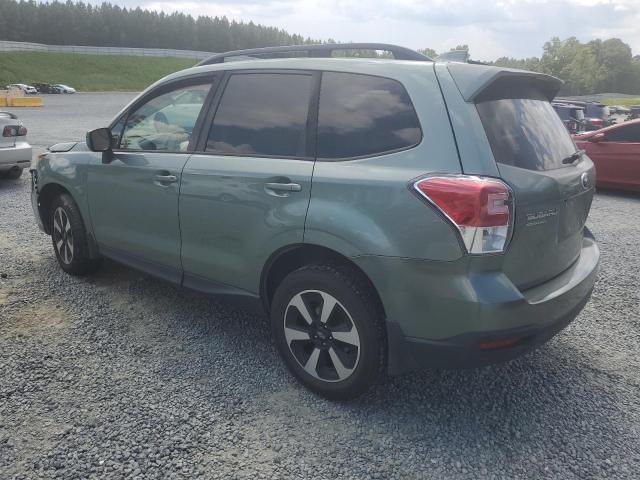 JF2SJAEC4HH579801 - 2017 SUBARU FORESTER 2.5I PREMIUM 绿色 照片 2