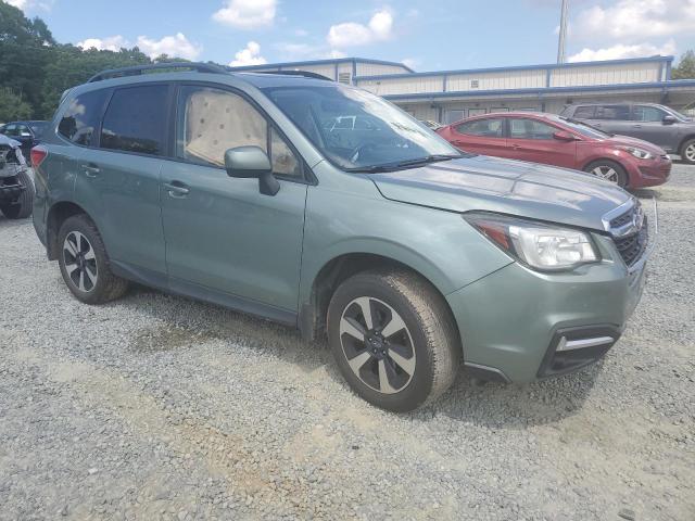 JF2SJAEC4HH579801 - 2017 SUBARU FORESTER 2.5I PREMIUM 绿色 照片 4