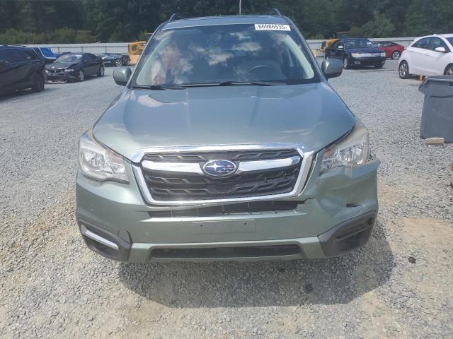 JF2SJAEC4HH579801 - 2017 SUBARU FORESTER 2.5I PREMIUM 绿色 照片 5