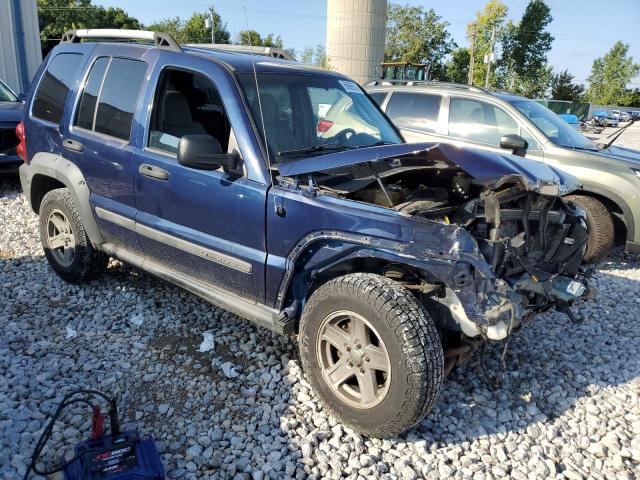 1J4GL38K16W182126 - 2006 JEEP LIBERTY RENEGADE BLUE photo 4