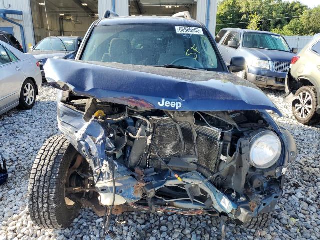 1J4GL38K16W182126 - 2006 JEEP LIBERTY RENEGADE BLUE photo 5