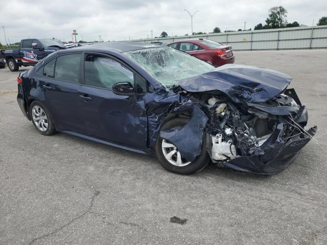 JTDEPRAE1LJ057144 - 2020 TOYOTA COROLLA LE BLUE photo 4