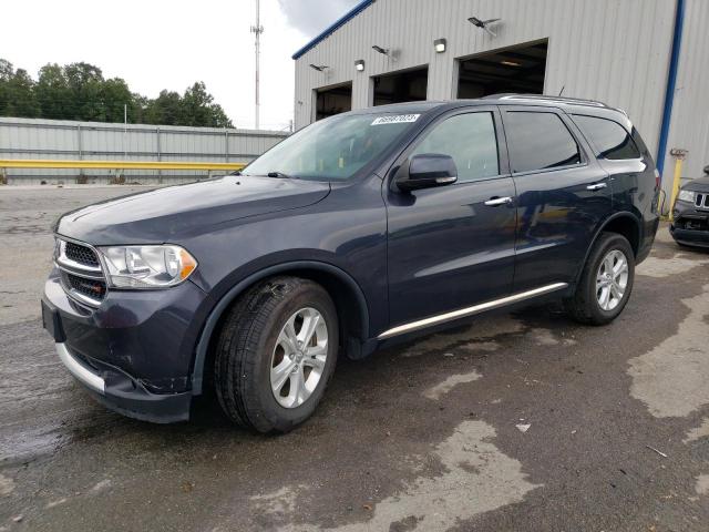 1C4RDJDG3DC676388 - 2013 DODGE DURANGO CREW GRAY photo 1