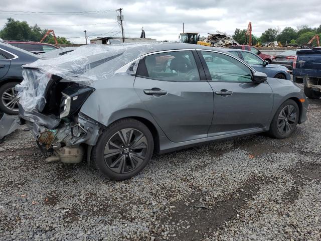 SHHFK7H75JU400328 - 2018 HONDA CIVIC EXL Gris foto 3