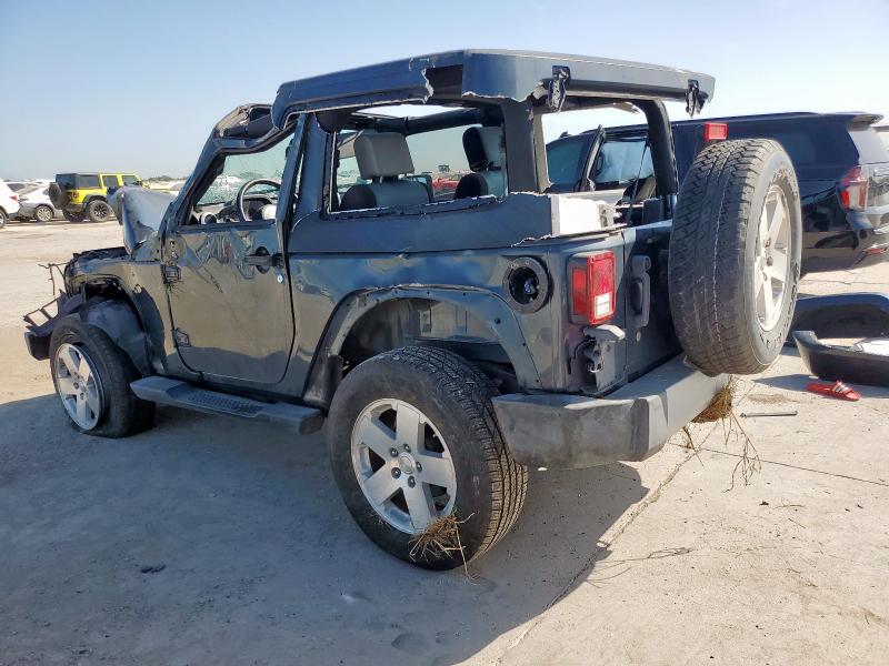 1J4FA54128L605732 - 2008 JEEP WRANGLER SAHARA CHARCOAL photo 2
