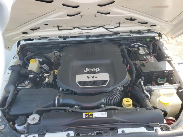 1C4BJWKGXGL293630 - 2016 JEEP WRANGLER U SPORT Blanc photo 11