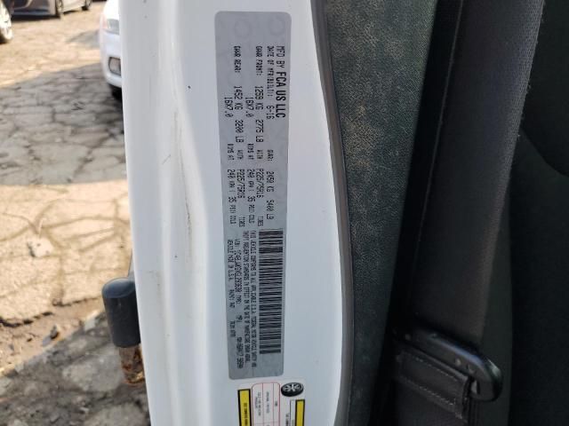 1C4BJWKGXGL293630 - 2016 JEEP WRANGLER U SPORT Blanc photo 12