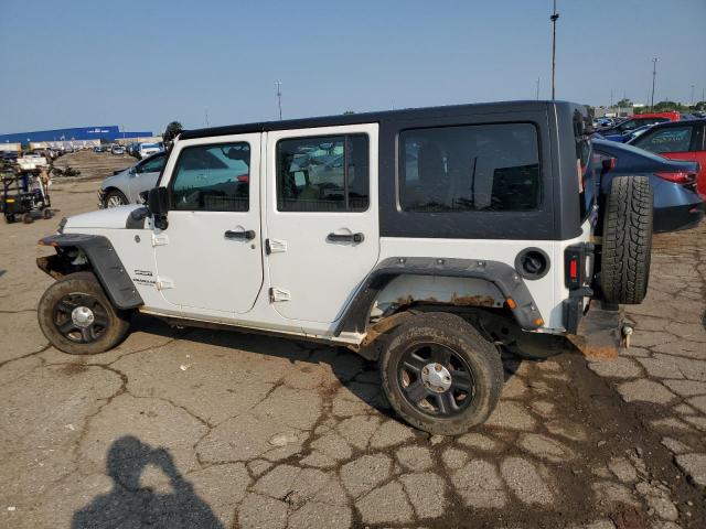 1C4BJWKGXGL293630 - 2016 JEEP WRANGLER U SPORT Blanc photo 2
