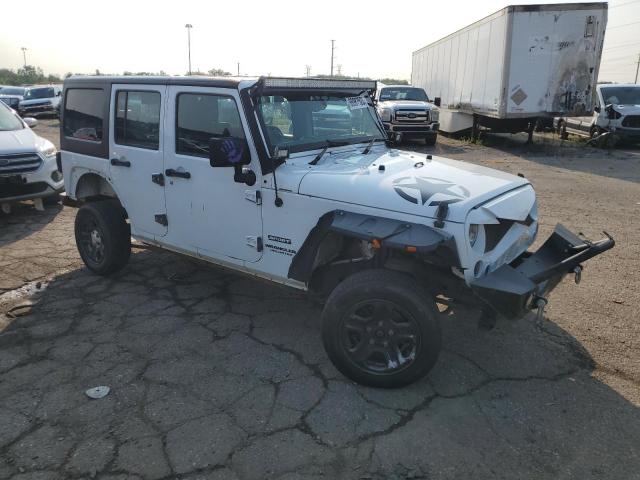 1C4BJWKGXGL293630 - 2016 JEEP WRANGLER U SPORT Blanc photo 4