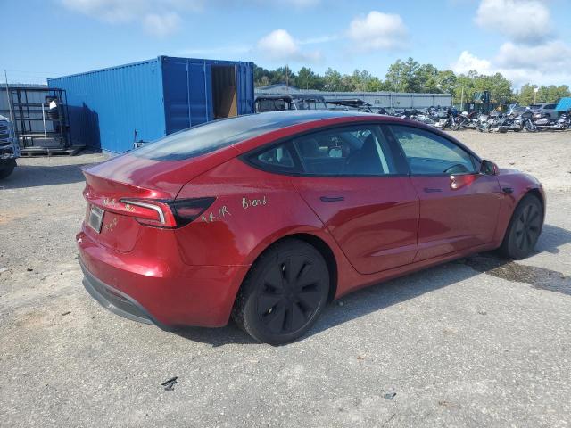 5YJ3E1EA0RF730091 - 2024 TESLA MODEL 3 Qırmızı foto 3