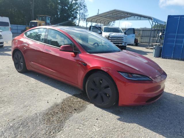 5YJ3E1EA0RF730091 - 2024 TESLA MODEL 3 Qırmızı foto 4