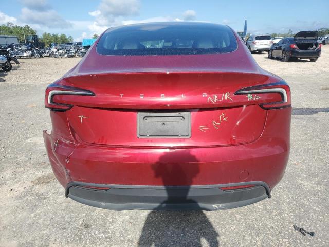 5YJ3E1EA0RF730091 - 2024 TESLA MODEL 3 Qırmızı foto 6