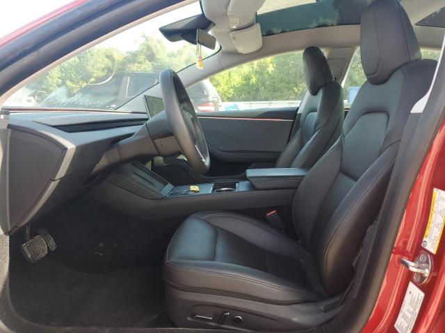 5YJ3E1EA0RF730091 - 2024 TESLA MODEL 3 Qırmızı foto 7