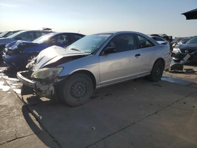 1HGEM21135L008212 - 2005 HONDA CIVIC DX VP SILVER photo 1