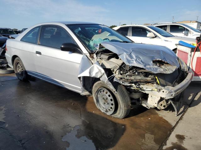 1HGEM21135L008212 - 2005 HONDA CIVIC DX VP SILVER photo 4