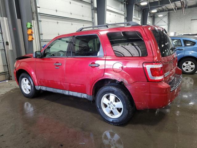 1FMCU9DG6AKB76176 - 2010 FORD ESCAPE XLT RED photo 2