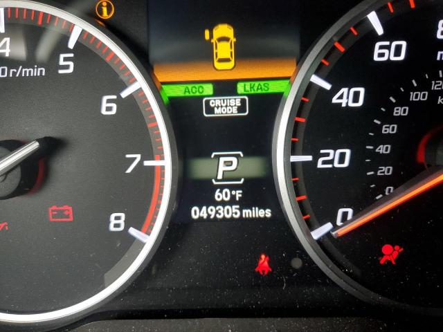 19UDE2F88JA008033 - 2018 ACURA ILX PREMIUM TECH BLACK photo 8