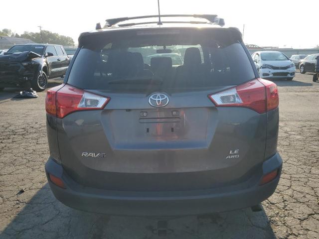 JTMBFREVXD5015825 - 2013 TOYOTA RAV4 LE GRAY photo 6