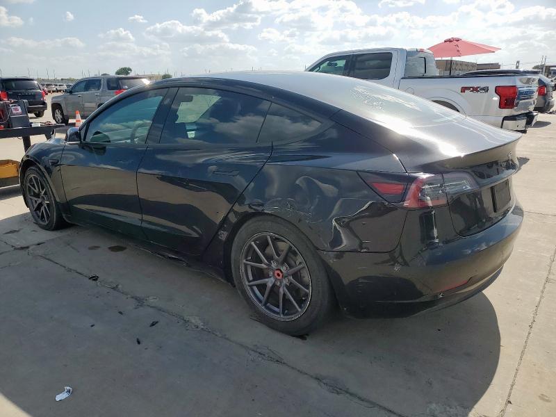 5YJ3E1EA3KF193111 - 2019 TESLA MODEL 3 Қара фото 2