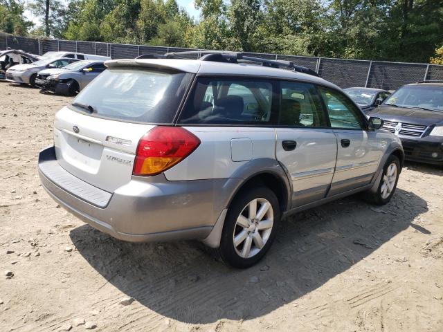 4S4BP61C377335542 - 2007 SUBARU LEGACY OUTBACK 2.5I SILVER photo 3