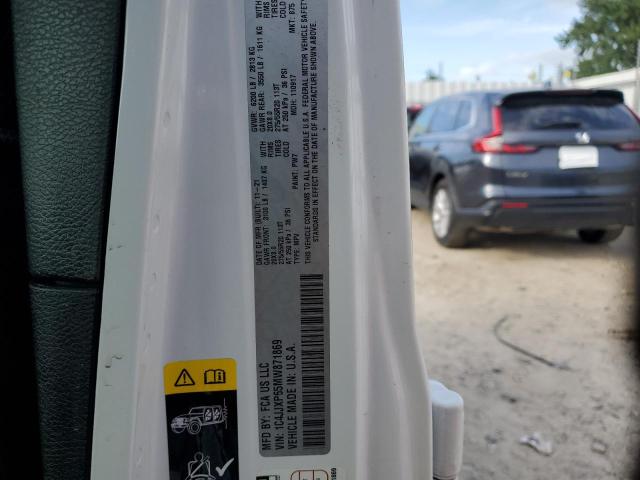 1C4JJXP65MW871869 - 2021 JEEP WRANGLER U SAHARA 4XE WHITE photo 12