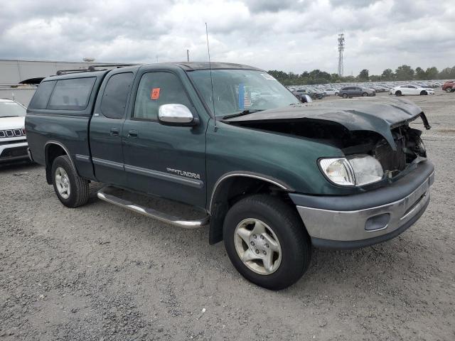 5TBBN44102S235656 - 2002 TOYOTA TUNDRA ACCESS CAB SR5 GREEN photo 4