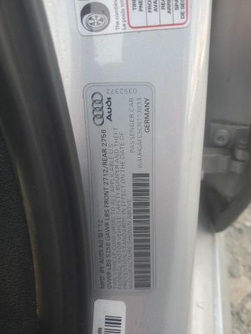 WAUHGAFC5CN113033 - 2012 AUDI A6 PRESTIGE Gümüş foto 12