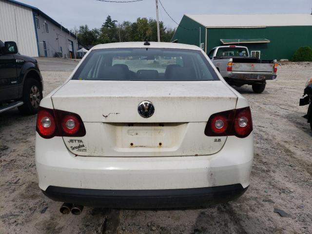 3VWRZ71KX8M088972 - 2008 VOLKSWAGEN JETTA SE WHITE photo 6