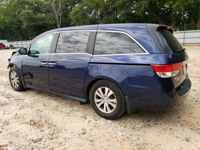 5FNRL5H37GB103194 - 2016 HONDA ODYSSEY SE BLUE photo 2