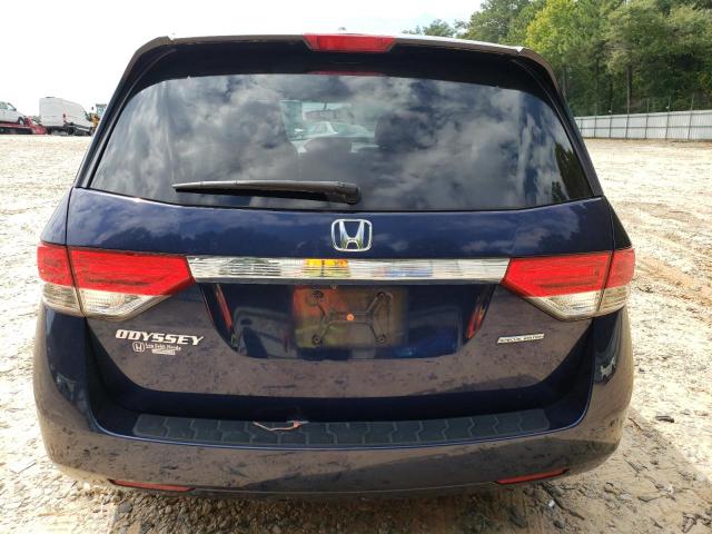 5FNRL5H37GB103194 - 2016 HONDA ODYSSEY SE BLUE photo 6