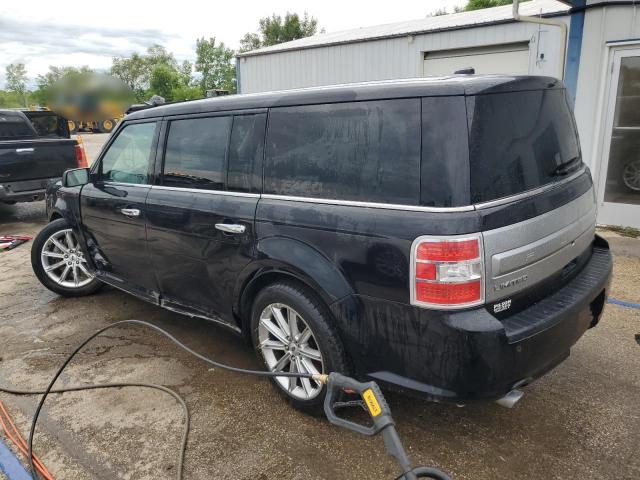 2FMHK6D85KBA29412 - 2019 FORD FLEX LIMITED Schwarz Foto 2