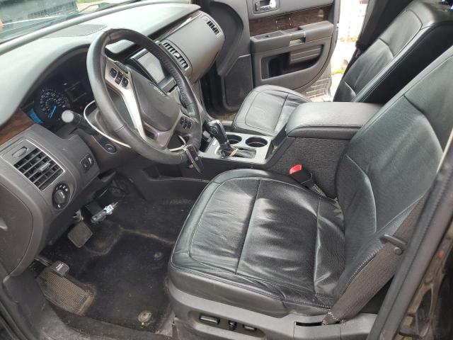 2FMHK6D85KBA29412 - 2019 FORD FLEX LIMITED Schwarz Foto 7