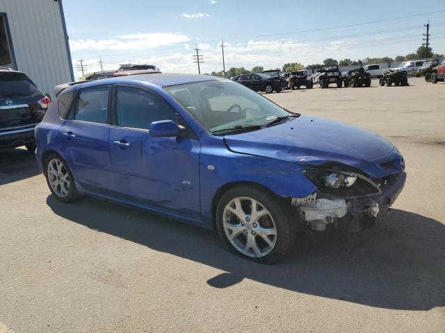 JM1BK343971730695 - 2007 MAZDA 3 HATCHBACK BLUE photo 4