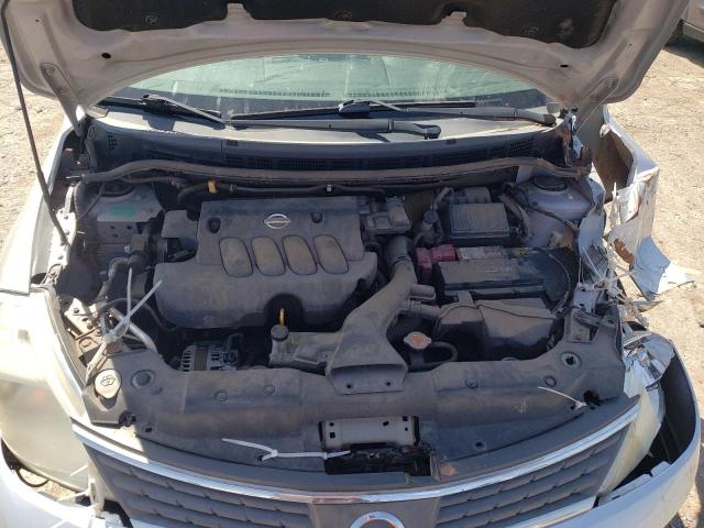 3N1BC13E08L374459 - 2008 NISSAN VERSA S SILVER photo 11