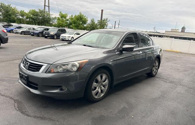 1HGCP36838A061020 - 2008 HONDA ACCORD EXL GRAY photo 2