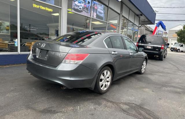 1HGCP36838A061020 - 2008 HONDA ACCORD EXL GRAY photo 4