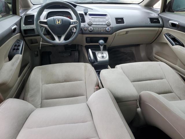 2HGFA16539H364844 - 2009 HONDA CIVIC LX MAROON photo 8