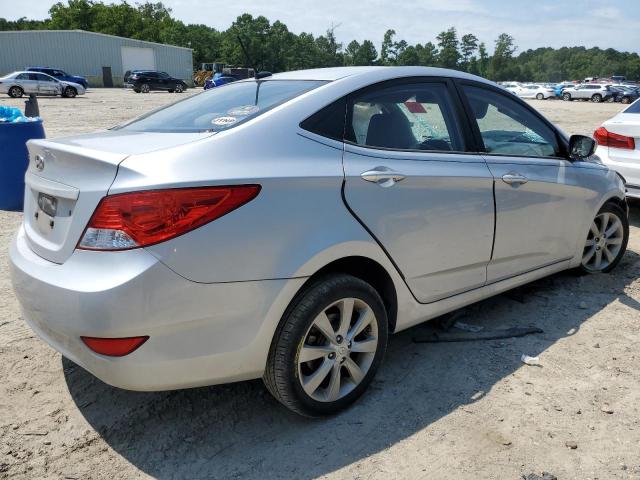 KMHCU4AEXCU135823 - 2012 HYUNDAI ACCENT GLS SILVER photo 3