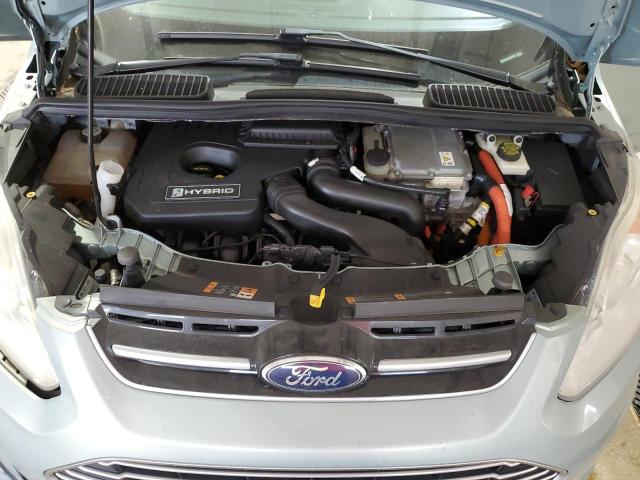 1FADP5BU3DL535747 - 2013 FORD C-MAX SEL TURQUOISE photo 11