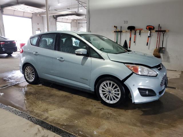 1FADP5BU3DL535747 - 2013 FORD C-MAX SEL TURQUOISE photo 4