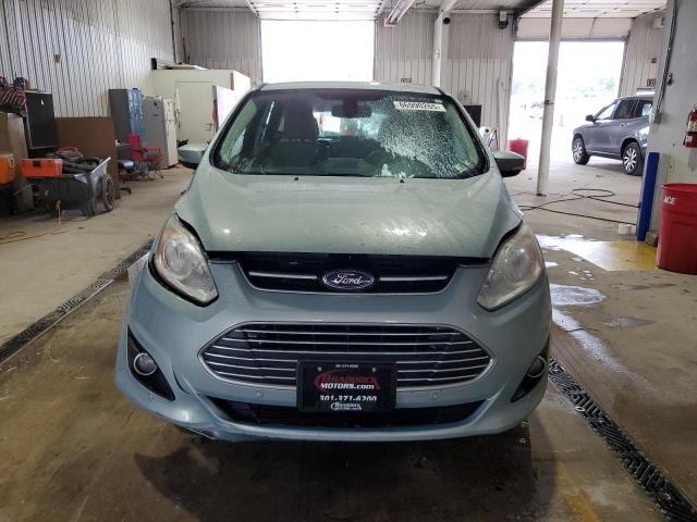 1FADP5BU3DL535747 - 2013 FORD C-MAX SEL TURQUOISE photo 5