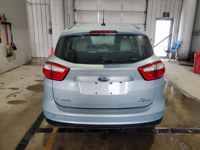 1FADP5BU3DL535747 - 2013 FORD C-MAX SEL TURQUOISE photo 6
