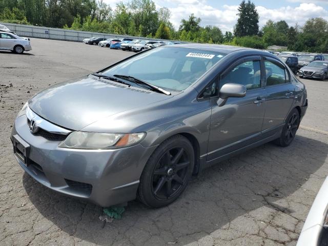 19XFA1F83AE077061 - 2010 HONDA CIVIC EX GRAY photo 1