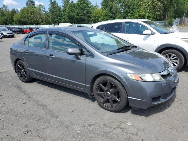 19XFA1F83AE077061 - 2010 HONDA CIVIC EX GRAY photo 4