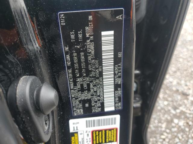 5TDKDRBH8RS538346 - 2024 TOYOTA HIGHLANDER LE BLACK photo 14