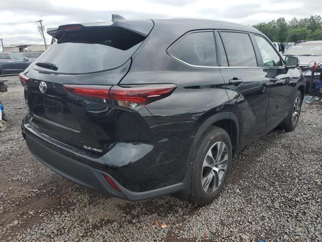 5TDKDRBH8RS538346 - 2024 TOYOTA HIGHLANDER LE BLACK photo 3