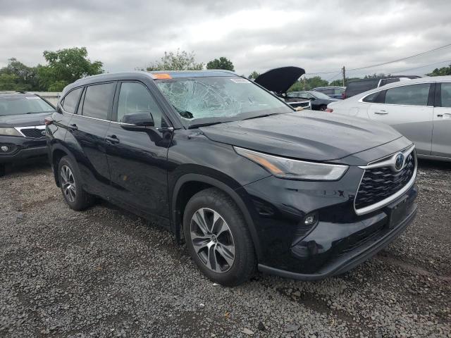 5TDKDRBH8RS538346 - 2024 TOYOTA HIGHLANDER LE BLACK photo 4